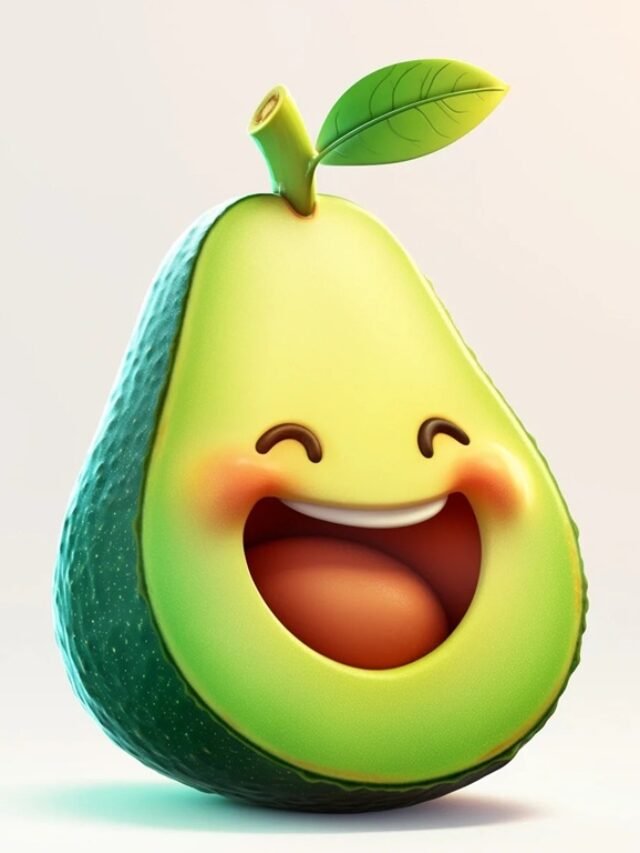 avatar quả bơ cute 30