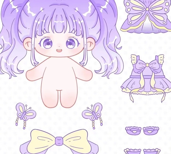 hình ảnh búp bê giấy 38 