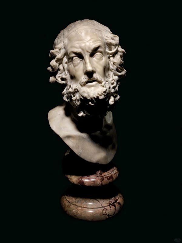 ai là tác giả của hai bộ sử thi i-li-át và ô-đi-xê 8