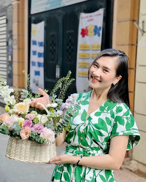 chồng biên tập viên khánh trang la ai 19