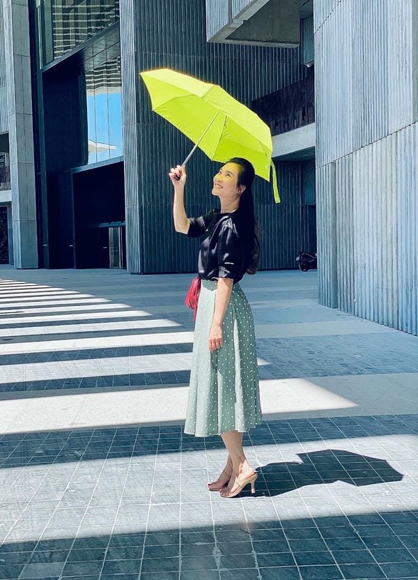 chồng biên tập viên khánh trang la ai 21